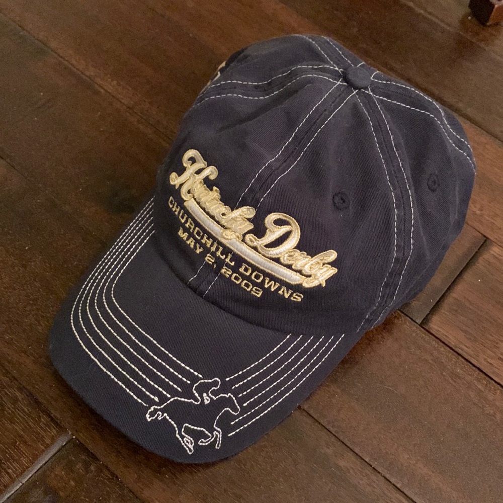 Kentucky Derby Churchill Downs May 2, 2009 135th Running Blue Baseball Cap 🐎